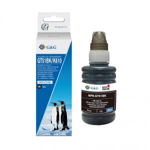 TINTA COMPATIBLE G&G GT51 BLACK