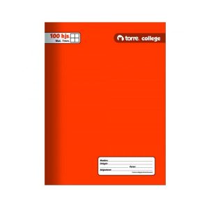 CUADERNO COLLEGE 100HJ TORRE 7MM