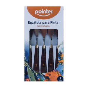 ESPATULAS METALICAS 5 PZS POINTER