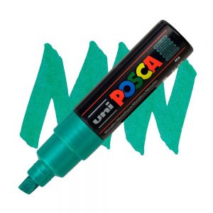 MARCADOR POSCA 8K VERDE METALICO