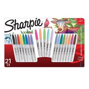 MARCADOR SHARPIE 21 COLORES