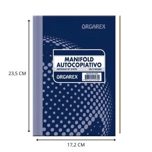 MANIFOLD AUTOCOPIATIVO 50HJ TRIPLICADO ORGAREX