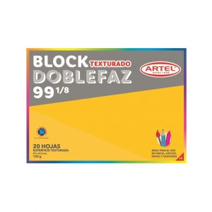 BLOCK DIBUJO MEDIO 20 HOJAS ARTEL DOBLE FAZ