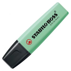 DESTACADOR STABILO BOSS MENTA PASTEL