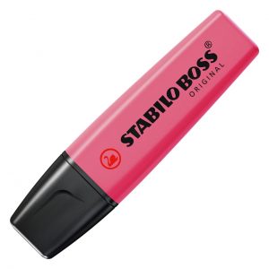 DESTACADOR STABILO BOSS ROSADO FLUOR