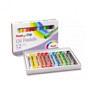 LAPIZ PASTEL OLEO 12 COLORES PENTEL