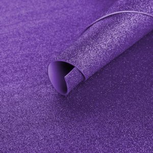 GOMA EVA GLITTER 40X60 CM LUCERO MORADO