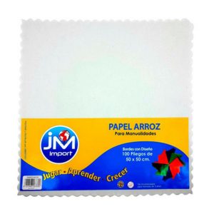 PAPEL DE ARROZ JM BLANCO