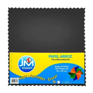 PAPEL DE ARROZ JM NEGRO