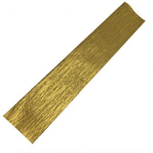 PAPEL CREPE METALICO DORADO