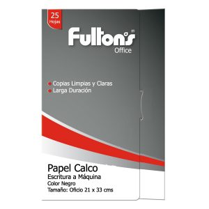 CALCO OFICIO FULTONS 25HJ NEGRO