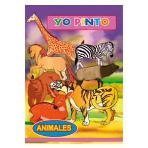 LIBRO PARA COLOREAR YO PINTO ANIMALES