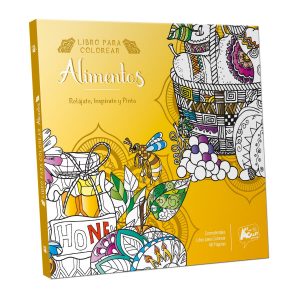 LIBRO PARA COLOREAR MANDALAS 48PAG ALIMENTOS