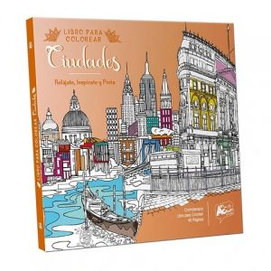 LIBRO PARA COLOREAR MANDALAS 48PAG CIUDADES