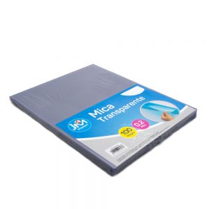 MICA LISA CARTA 200MIC TRANSPARENTE PVC 100UN JM