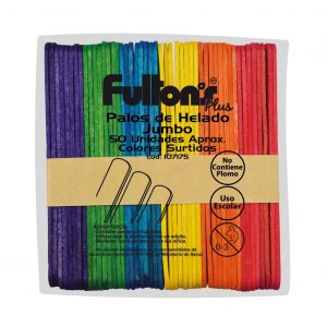 PALO HELADO JUMBO 50UN COLOR FULTONS