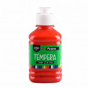 TEMPERA TORRE 250ML ROJO