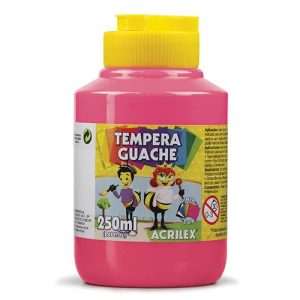 TEMPERA ACRILEX 250ML 537 ROSADO