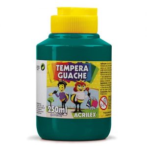 TEMPERA ACRILEX 250ML 511 VERDE BANDERA (VERDE OSCURO)