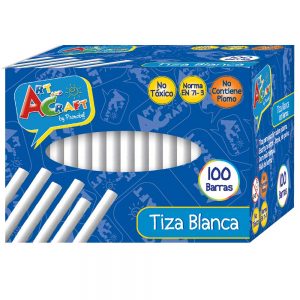 TIZA 100 UN BLANCAS ART&CRAFT