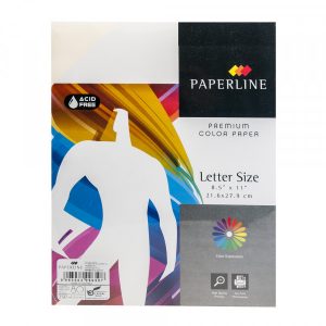 RESMA 250 HOJAS CARTA PAPERLINE MIX COLORES