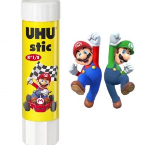 ADHESIVO BARRA UHU 40GR SUPER MARIO