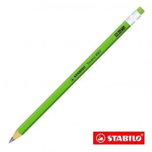 LAPIZ GRAFITO STABILO SWANO FLUOR CAJA 12 UN VERDE