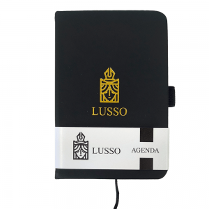 AGENDA PERMANENTE LUSSO A5 SOFT NEGRA