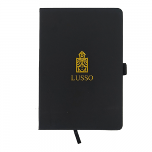 AGENDA PERMANENTE LUSSO A5 SOFT NEGRA