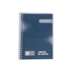 LIBRETA ESPIRAL 60HJ 11.1X8.5CM MOTARRO