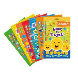 BLOCK +400 STICKERS ADETEC MOTIVACIONALES