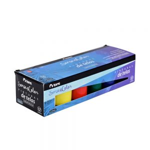 PINTURA PARA TELA TORRE 12 COLORES TRADICIOALES