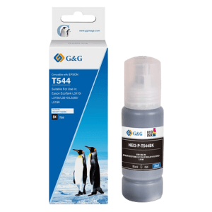 TINTA COMPATIBLE G&G T544BK 70ML BLACK