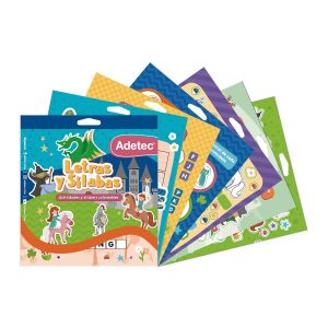 BLOXK +160 STICKERS Y ACTIVIDADES LETRAS Y SILABAS