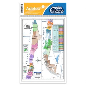 AYUDA ESCOLAR ADETEC MAPA DE CHILE