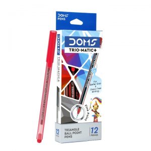 BOLIGRAFO PASTA DOMS FINO 0.6MM ROJO