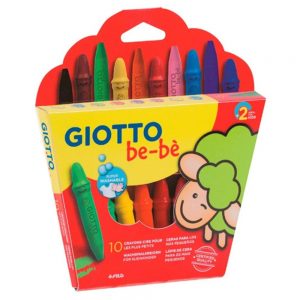 LAPICES CERA GIOTTO BEBÉ 10 COLORES