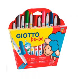 MARCADORES GIOTTO BEBE 12 COLORES