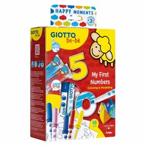 KIT DE DIBUJO GIOTTO BEBE MY FINGER NUMBERS MIS PRIMEROS NUMEROS