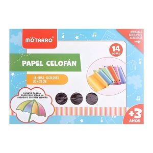 BOLSON PAPEL CELOFAN 14 PLG MOTARRO