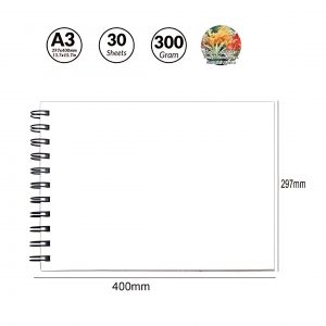 BLOCK ACUARELA 300 GR A3 30 HOJAS MOTARRO