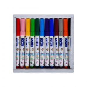 MARCADOR 12 COLORES JUMBO DOMS