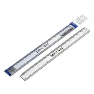 REGLA PLASTICA GRUESA 30 CM DOMS
