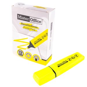 DESTACADOR JUMBO MISTER OFFICE AMARILLO