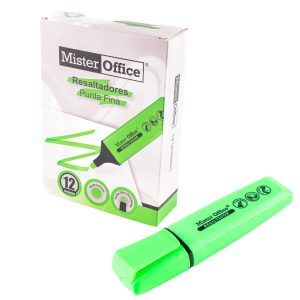 DESTACADOR JUMBO MISTER OFFICE VERDE