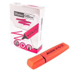 DESTACADOR JUMBO MISTER OFFICE ROSADO