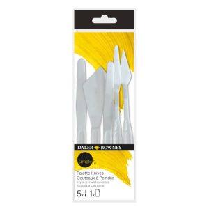 ESPATULAS PLASTICAS 5 PZS SIMPLY DALER ROWNEY