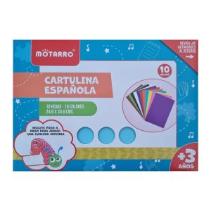 BOLSON CARTULINA ESPAÑOLA 10 PLG MOTARRO