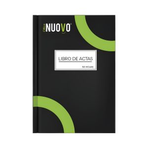 LIBRO DE ACTAS 50 HOJAS LINEAL FOLIADO NUOVO