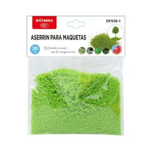 ASERRIN PARA MAQUETA MOTARRO 20GR VERDE CLARO